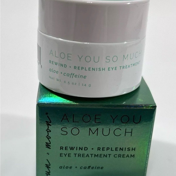 SUN+MOON ALOE YOU SO MUCH EYE TREATMENT CREAM NEW - Picture 4 of 5